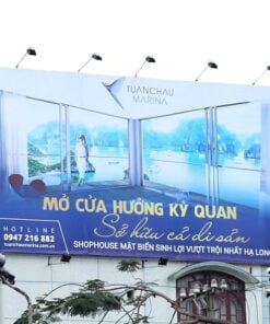 Biển quảng cáo in bạt Hiflex